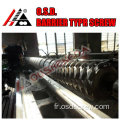 Baril/cylindre de vis de câble de barrière pour la machine d&#39;extrusion